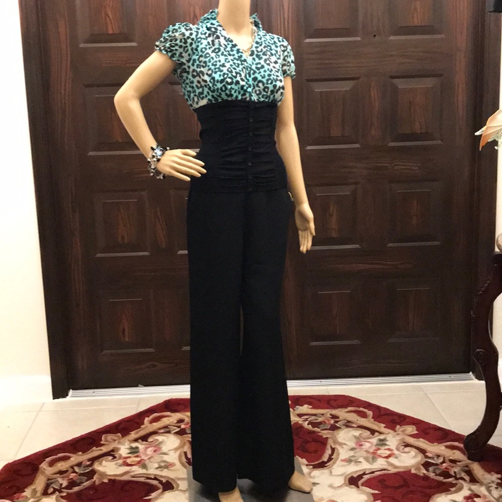 Black Wide leg pants INC SIZE 4